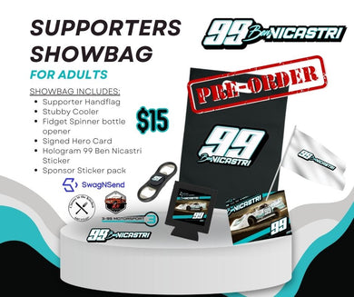 **Pre Order** Supporter Show Bag - Adults