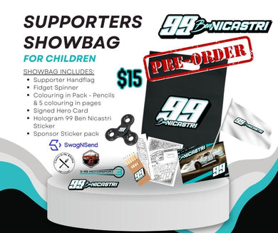 **Pre Order** Supporter Show Bag - Kids