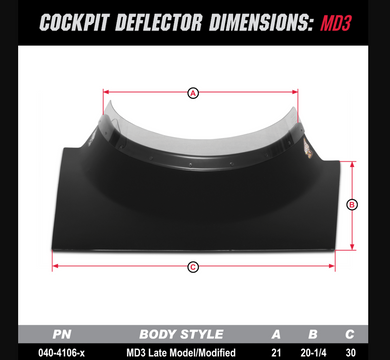 Cockpit Deflector & Extension MD3-5 Star